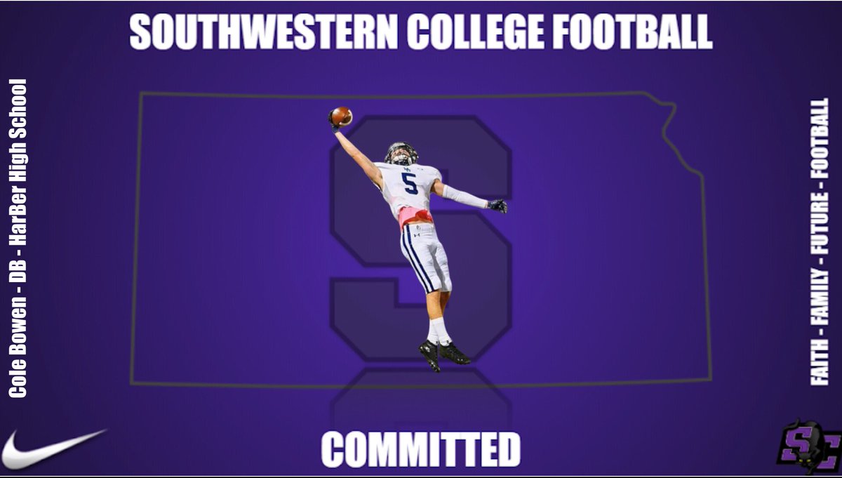 I am excited to announce I have committed to play football at Southwestern College‼️ #builderup