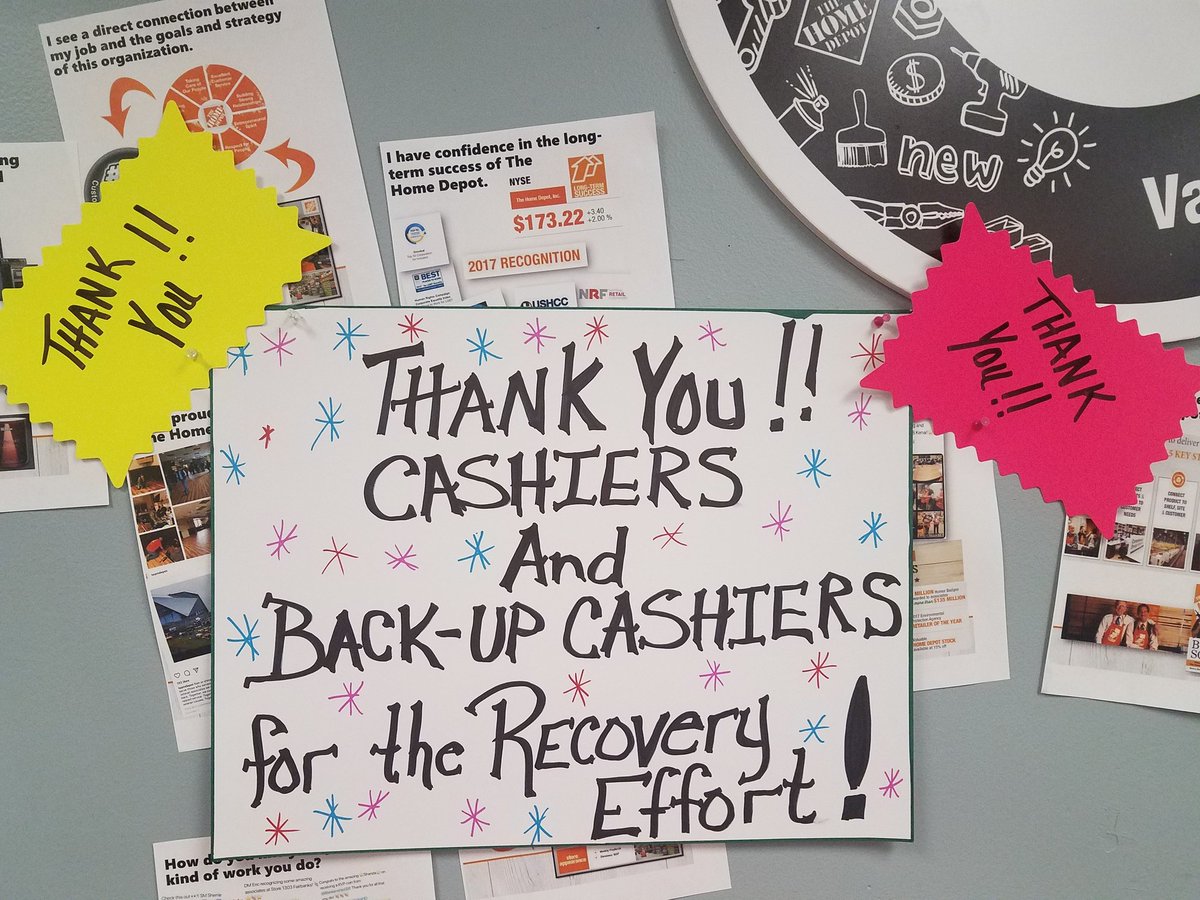 cbagwell3106's tweet photo. Recovery party! Thanks to all involved with accurate transactions and excellent customer service. #OneTeamOneStore #EveryOneEats @BobRoweDHRM255 @Mama2Bubba_Boo @SnarrOps3106 @JeffGroomsHD https://t.co/hRqzq44m7F