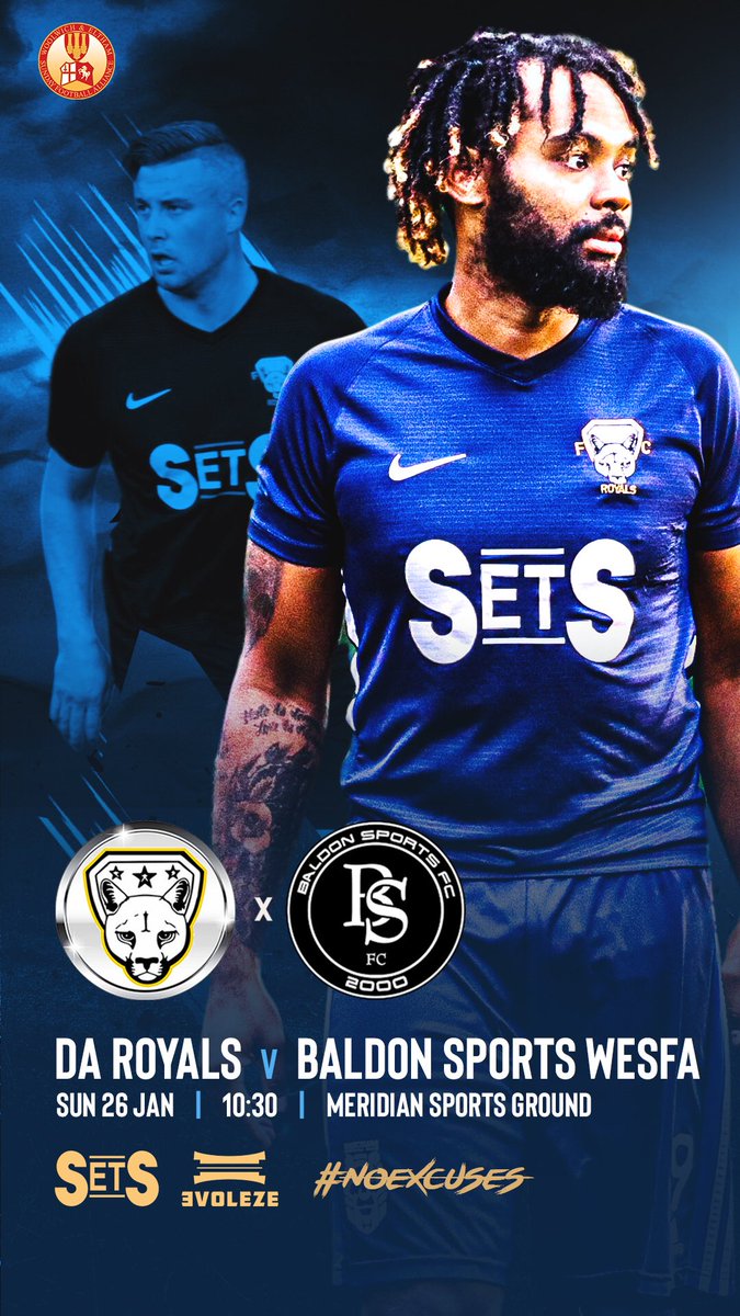 FCRoyals10's tweet photo. 🚨Match Day 16🚨

This Sunday sees Da Royals go again in the @WESFA_Football League against hard working @BaldonSports 

We look to keep our good league form going and get the 3pts

#NoExcuses #FCR #TheGameIsDaGame @evoleze 

🏆 League
🆚 Baldon 
📆 26th Jan
📍Meridian 
🕜 10:30 https://t.co/ajumSouWoi