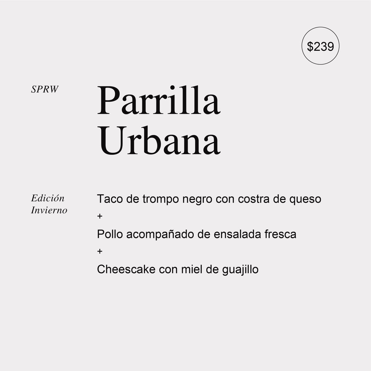 PuntoValleMx's tweet photo. Aprovecha los últimos día del @srestaurantweek 
¡Ven a @ParrillaUrbana!✨

#PuntoValle
#TownCenter
#ParrillaUrbana https://t.co/XQSXLgcKv8