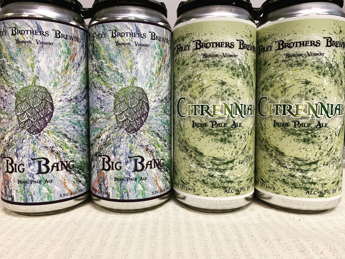 thepackienh's tweet photo. Welcome to NH @foleybrothers
💥 🧨 🔥
.
.
.
#foleybrothersbrewing #brandonvt #bigbang #citrennial #vermontbeer #welcometonh #thepackienh #thepackie #manchesternh #craftbeer https://t.co/1JMXRII17W