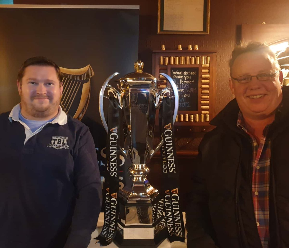 Great to see the <a href="/SixNationsRugby/">Guinness Men's Six Nations</a> trophy in <a href="/TheRegWaterford/">TheReg Waterford</a> #waterford #ireland #six #nations #sixnations #SixNations2020