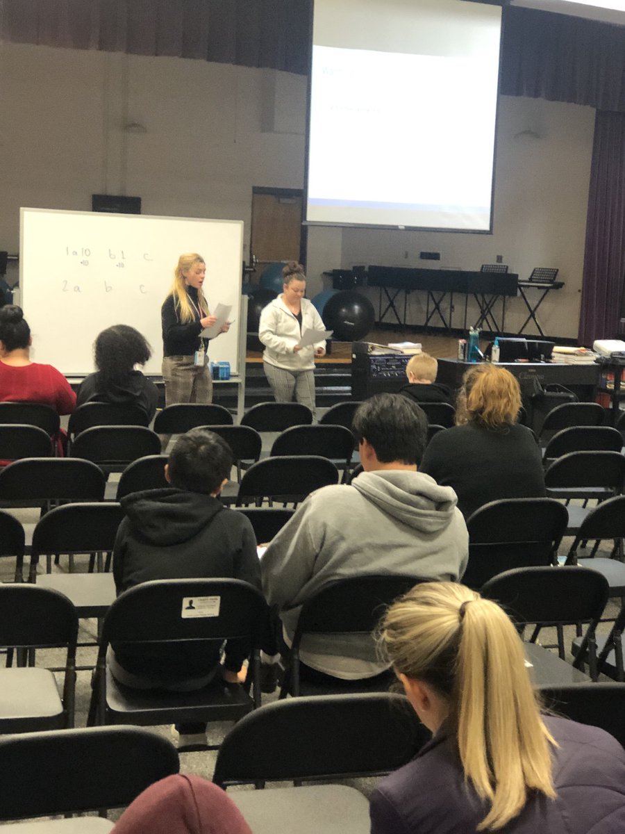 claudiacasey8's tweet photo. While TCM parents were solving math problems at Open Up Math Night, students were in the gym learning how to play pickle-ball! #lifelonglearners #makeyourmarkmustangs https://t.co/CGAHeZkPl5