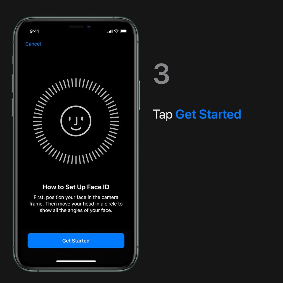 Step 3: Tap Get Started