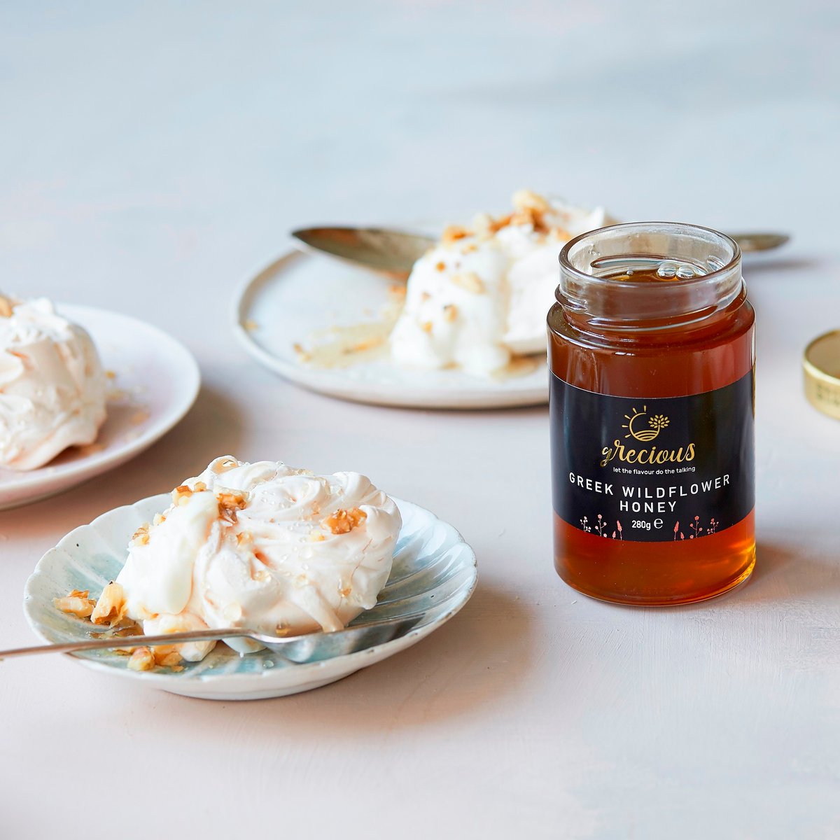 macknade's tweet photo. Don't forget to pop by tomorrow as we welcome @grecious_ltd to our Faversham Foodhall - they'll be here sampling their delicious Greek Tahini &amp; Honey with a special offer of 10% off any 2 products all weekend 🐝🍯 https://t.co/7s1zzVkXHl
