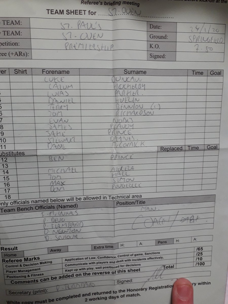 PatsFballBlog's tweet photo. Meanwhile, in Jersey.. At Springfield for the #JacksonsPremiership game between @StPaulsFc and @stouenfc. Here are the line-ups. You know you want them..

⚽️🇯🇪

#Jersey
#PFBontour
#teamsheets
#Thanksref 👍
#wheresthemanager https://t.co/PJKLWPpDHO