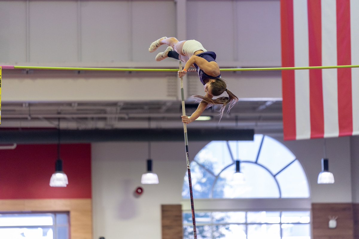TCUTrackField's tweet photo. 🚨 SCHOOL RECORD 🚨 

Tysen Townsend breaks fellow teammate Kendahl Shue’s pole vault record by clearing 12-11 3/4! 

#GoFrogs 🐸 https://t.co/LBAr2lDqSr