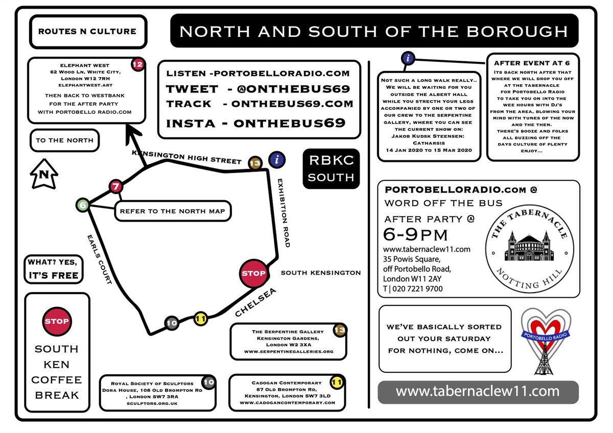 West London Galleries@Bus Tour XX - 22.02.2020, 2pm #bus #art #tour <a href="/Muse_Gallery/">The Muse Gallery</a> <a href="/PortobelloRadio/">Portobello Radio</a> <a href="/RBKC/">Royal Borough of Kensington and Chelsea</a> @RBKCculture