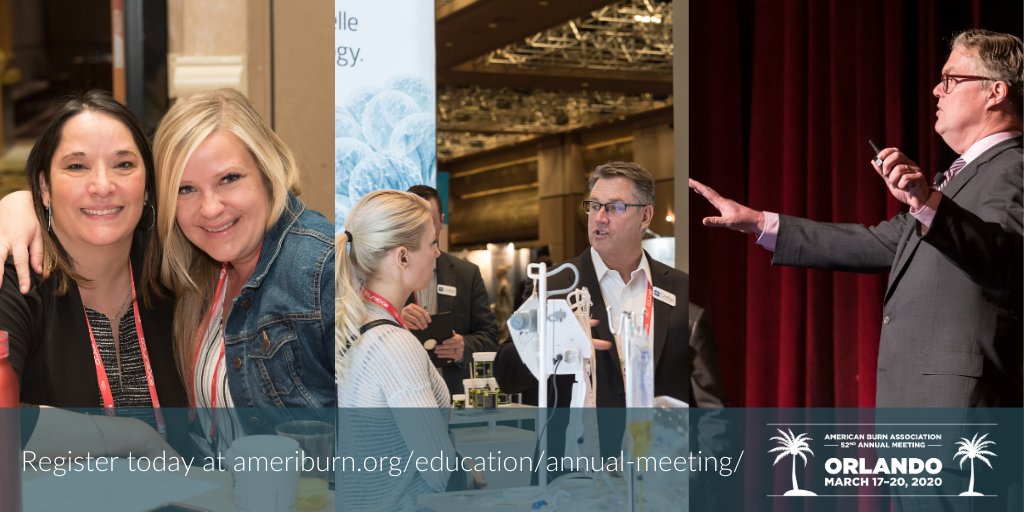 Ameriburn's tweet photo. Will you be attending #ABA52 this spring? This year we're focusing on more and more track programming for everyone on the burn team! Explore and register for your favorite sessions today.  https://t.co/arQ5EHnI8b https://t.co/1ka09sOKU0