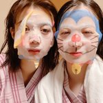 橋本環奈と池田エライザが顔パックした結果？なんかスゴい!