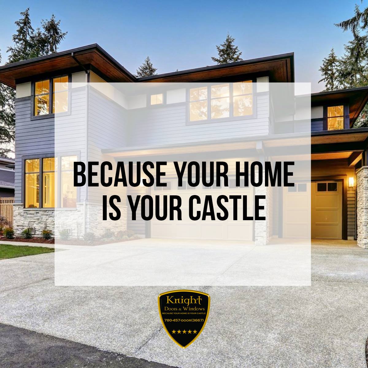 Looking to add value to your home and save money on bills? Start by adding some new doors &amp; windows to your home from Knight Doors &amp; Windows! ecs.page.link/c5DZY  #yeg #doors