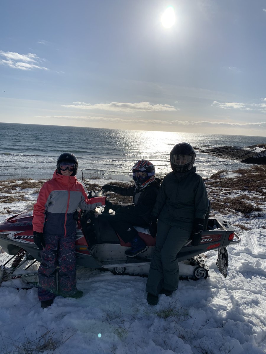 Peeweehockeymom's tweet photo. A lovely day enjoying the snow!! #pointlance #snowmaggedon2020 #skidooingisfun https://t.co/5m6DEtlljo