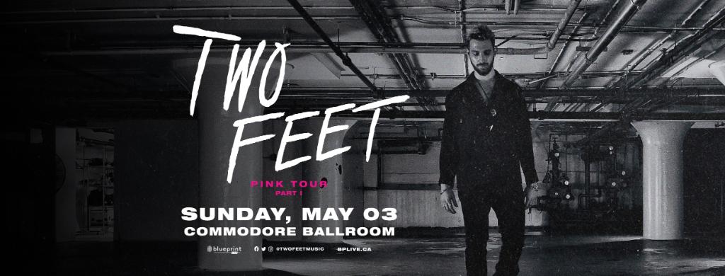 commodorevcr's tweet photo. JUST ANNOUNCED: @blueprintevents present @TwoFeetMusic on May 3! RSVP for presale password and more info: https://t.co/tLbc469Xda #twofeet #thisisblueprint #justannounced https://t.co/Sb0LBcmAWg