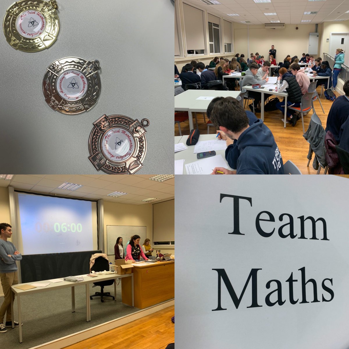 Team Maths regional quiz @nuigalway by the Irish Maths Teacher Association (IMTA)  @stjosephsbish @ClaregalwayColl @CalaCollGalway 
@ImtaBrendan @Colaiste_Einde @PresAthenry  @Col_Iognaid_SJ @salerno_school @dominicangalway 
#mathematics @edtechne @MathsNuig