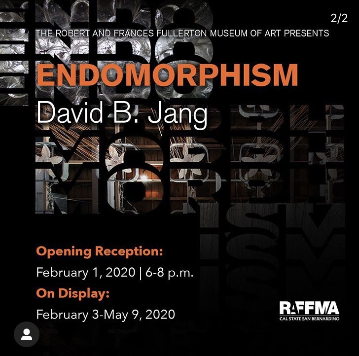 CoyoteRadioCSU's tweet photo. Coyote Radio interviewed artist David B. Jang about his inspiration behind “Endomorphism” opening 2/3 at RAFFMA 🙌🏼 #csusb #raffma #coyoteradio #csusbcal #wedefinethefuture https://t.co/ihTM6uZTqC