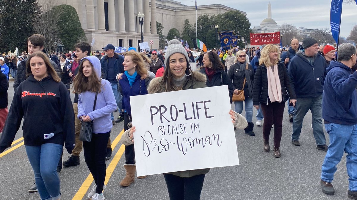 ThePregNetwork's tweet image. #ProLife because I’m #ProWoman. 

@March_for_Life #MarchForLife #marchforlife2020