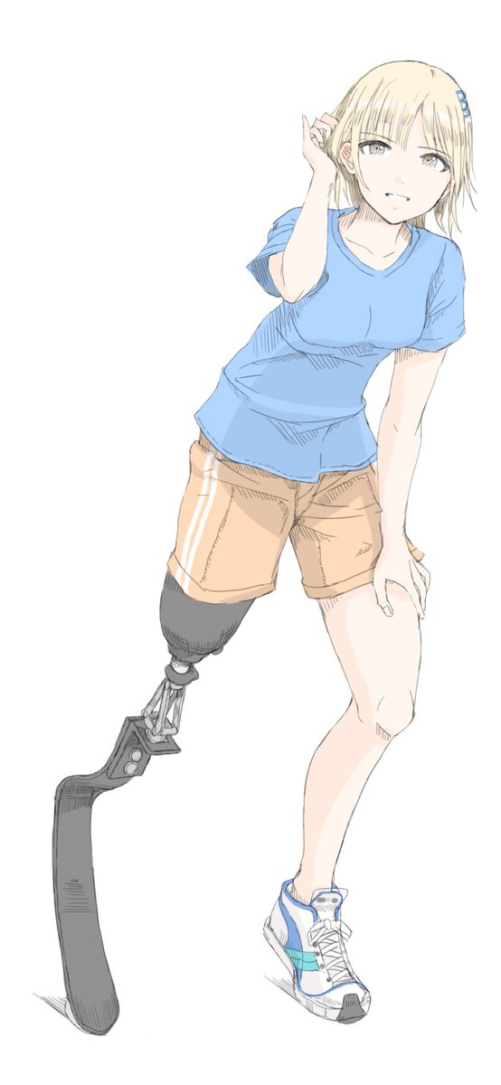 義足のtwitterイラスト検索結果