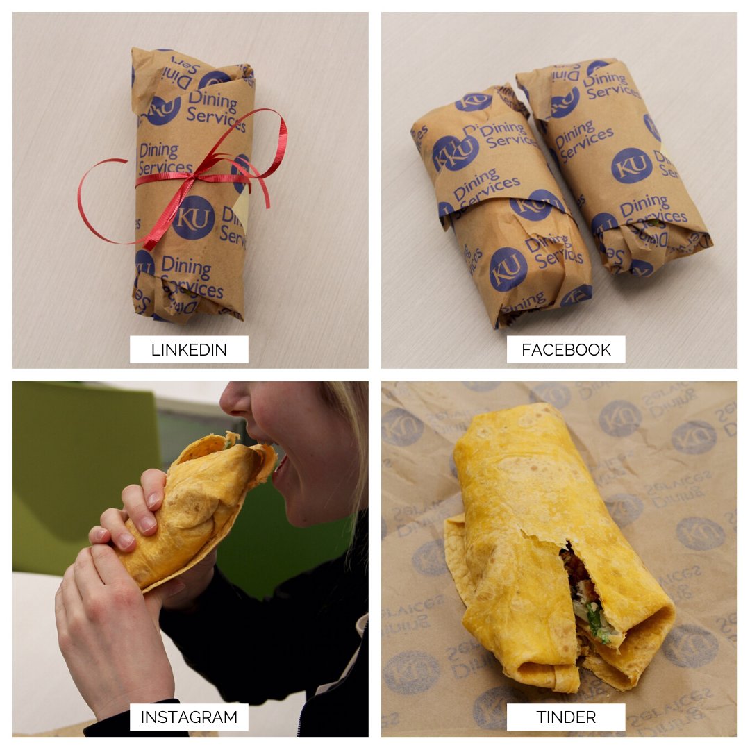 KUdining's tweet photo. The meal that can do it all.
.
.
.
#CCCW #DollyPartonMemeChallenge #KUDining https://t.co/orYYEqsRRH