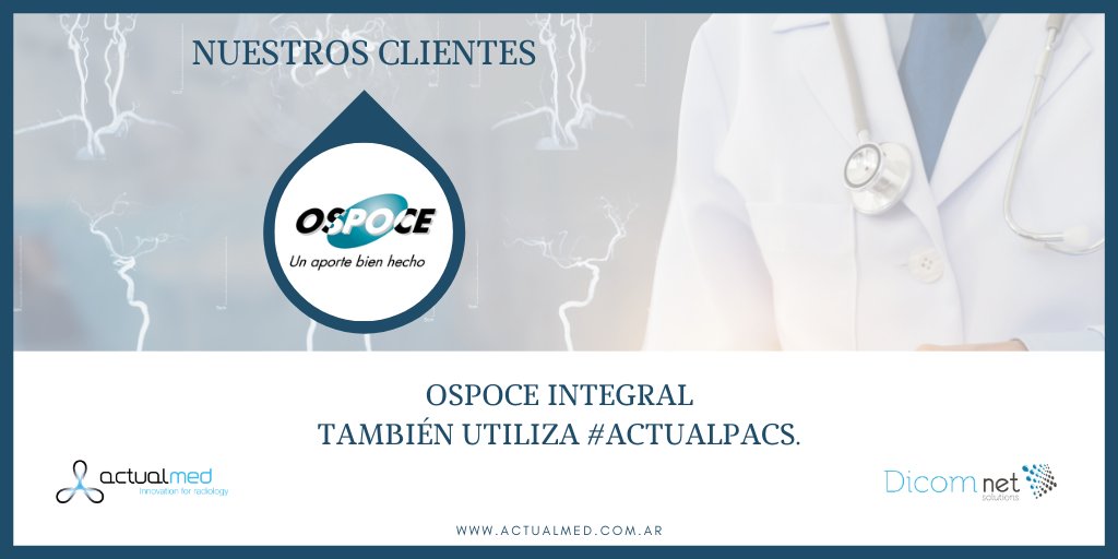 actualmedarg's tweet photo. Queremos agradecer a @Ospoce_Integral por confiar en #ActualmedArgentina para su servicio de #radiologia.

#radiología #teleradiología #teleradiology #radiodiagnostico #diagnostico #actualpacs #diagnosticoradiologico #radiografia #radiography #radiologiadiagnostica #imagenmedica https://t.co/grQUceeSC6
