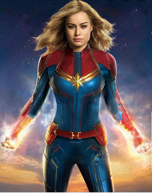 It has been decided! My very next cosplay is going to be Captain Marvel! Who wants to see this? https://t<a href="/tag/mvsales"class="tags"><span>#mvsales</span></a>