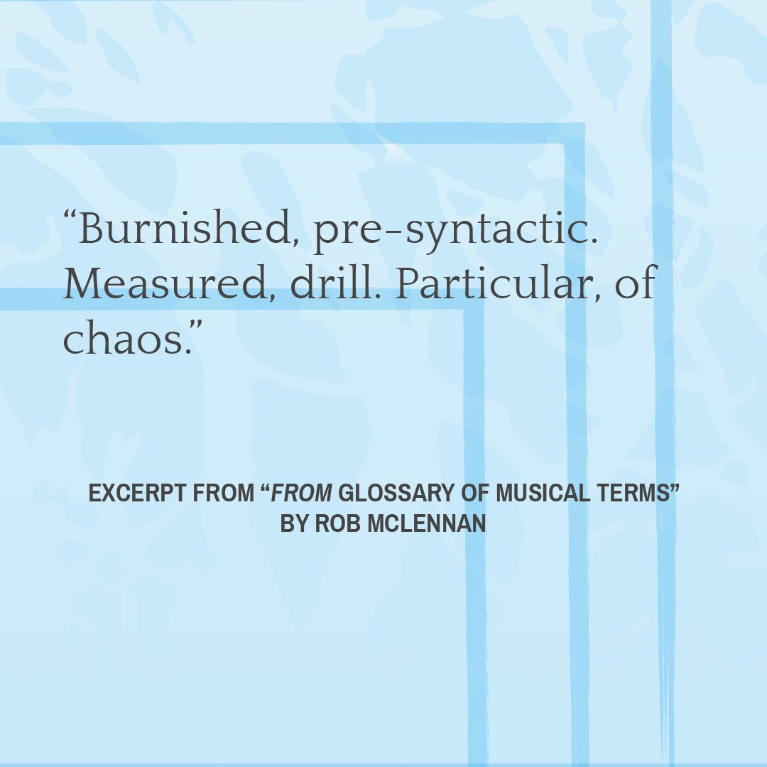 MaynardPoetry's tweet photo. In Our Spring 2017 issue, rob mclennan’s “from Glossary of Musical Terms” explores the emotional and environmental associations that underlie musical terms. Read the full poem here: https://t.co/y9ForPpcOs
#poetry #readpoetry #TheMaynard #TMArchive #TMWeeklyTheme #TMSpring2017 https://t.co/FmiGU4eW2R