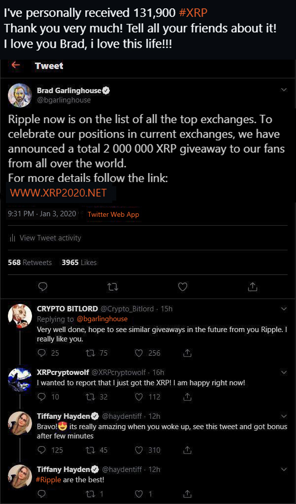 Lorraine Mclaren on Twitter "digitalassetbuy Ripple I can not