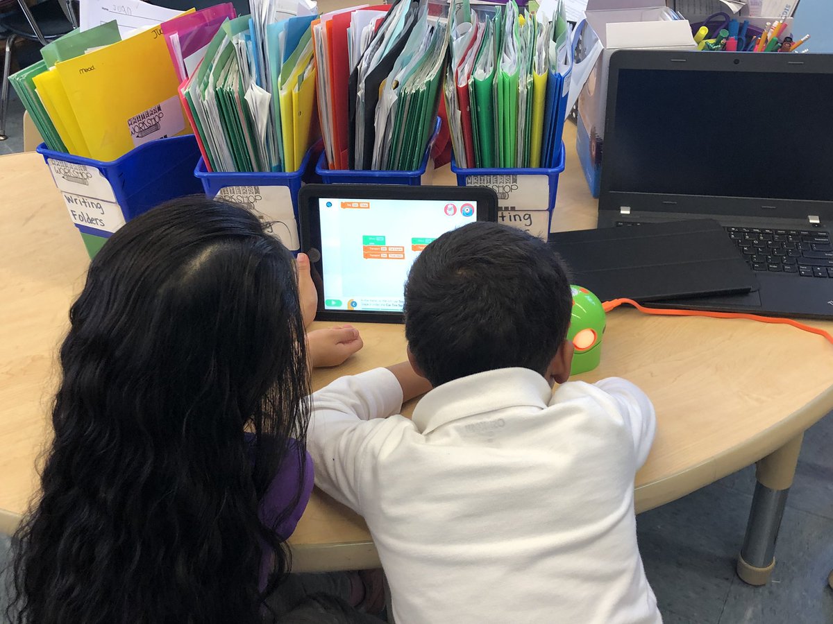 GuttieriJessica's tweet photo. Today Kindergarten Students engaged in Pair Programming on Kodable and Programming Dash &amp; Dot! #cs4all #sepjrnyc @learningdrive #coding #programming #nycdoe #kindergarten #computerscience https://t.co/BYkyRND2cM