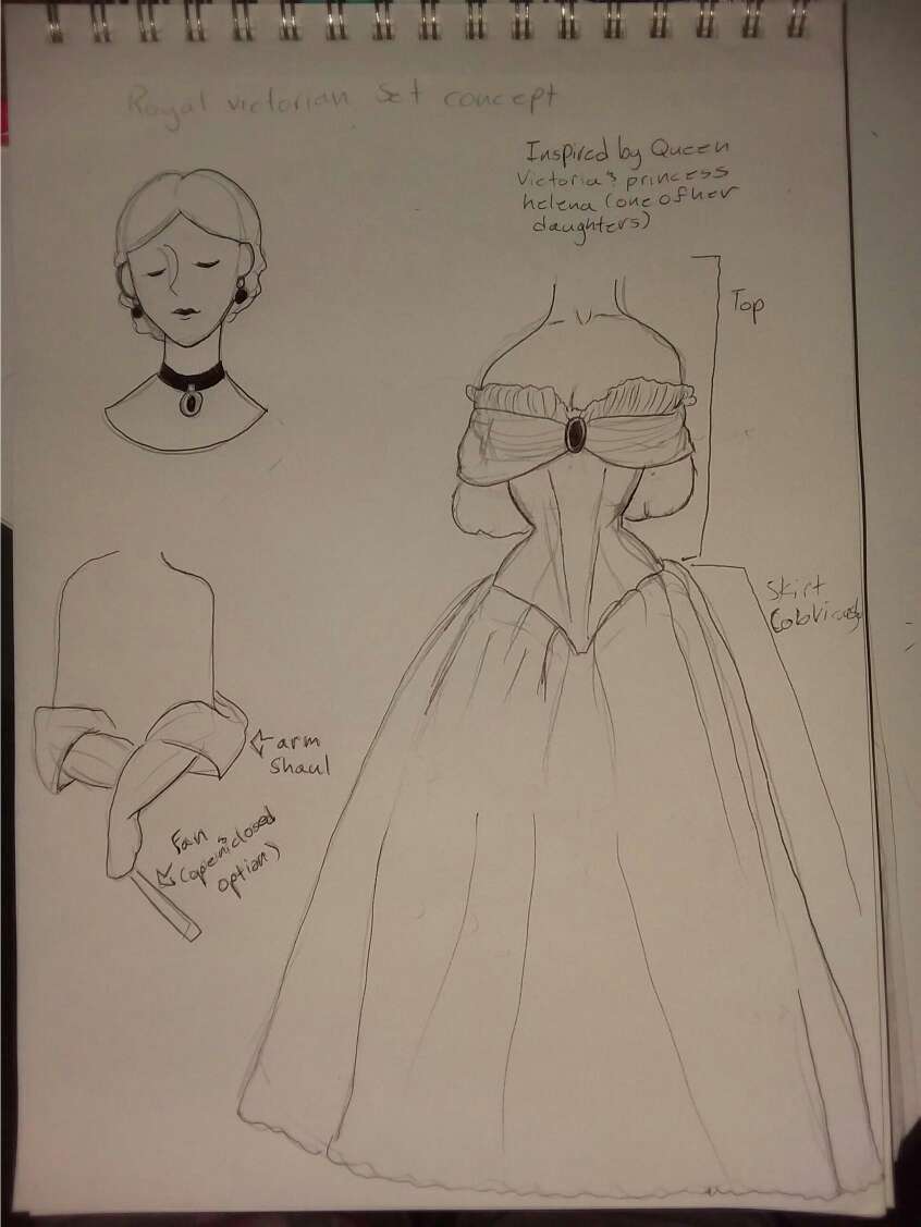 EmptyCloak's tweet photo. @BamItsDoodles Victorian Royalty set!! (hope you like it) https://t.co/Oa8pyqFdbh