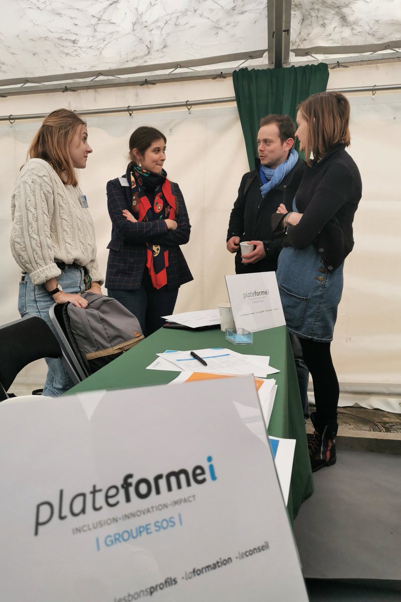 LoreFenn's tweet photo. Stand, ateliers, présentations, témoignages... les équipes de @laplateformei étaient au RDV de la Journée des équipes Nord du @GroupeSOS https://t.co/QpabAqLs2l