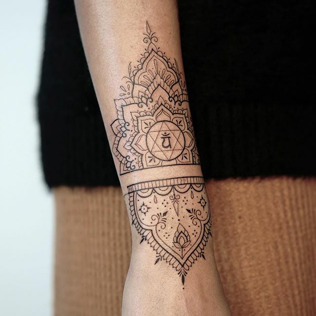 Heart Chakra Mandala Tattoo  Orginal Artwork  hdrobeman  Flickr