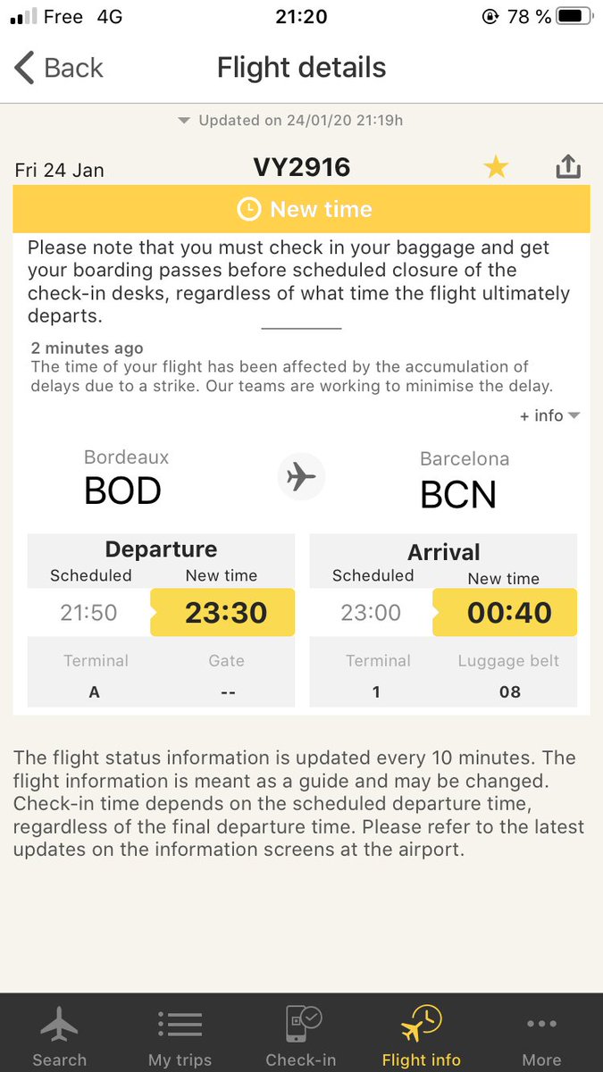 SuperPecas's tweet photo. @vueling Merci pour 1h30 du retard. https://t.co/RN1HJJzPWq