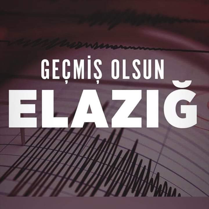 Geçmiş olsun #Elazığ