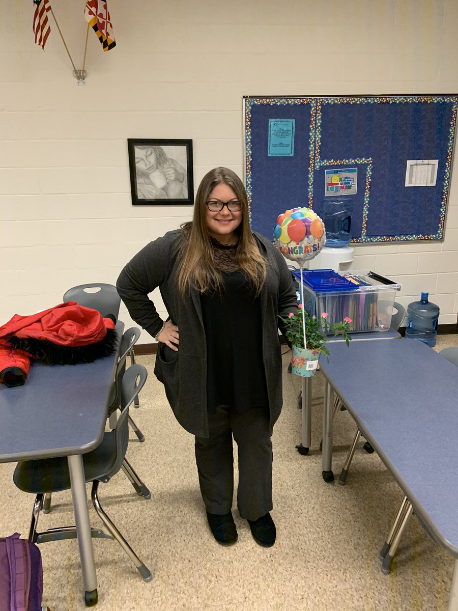 WrightsonCHS's tweet photo. I can’t believe I was nominated as Teacher of the Year twice in 5 years!! So humbling and extremely grateful for this honor!! Thank you @alwesloski and @ChesapeakeHS for letting me represent you! #TeacherLife ❤️☕️👩‍🏫 #PeakeProud #FALSFun https://t.co/zEJIlmJ4Hk