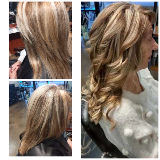 MyladeFranco's tweet photo. Before and after by Karla.
She has appointments available this weekend.
Give us a call at 910-821-8389.
 #wilmingtonsalon #Blonde #beautiful #hairsalon #ilm #highlights #lowlights #modernsalon #beforeandafter #hairgoals #hairinspiration #makeover #goldwell #goldwellsalon https://t.co/8H7IEzVJvy