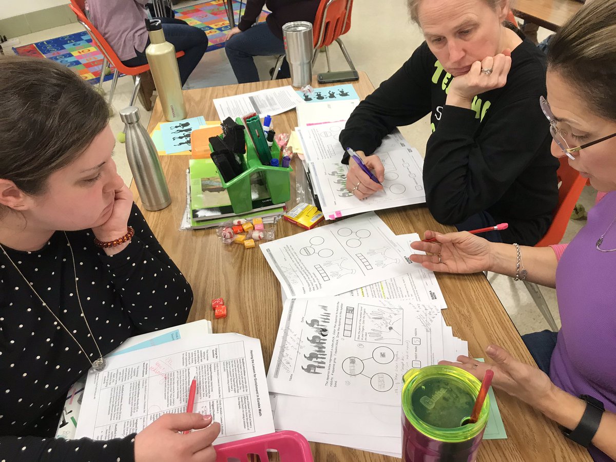 SummitHallRS's tweet photo. Teams discussing/sharing/planning for enrichment! So fortunate to have @MrsGiampapa join our PD! https://t.co/Iw59xpKHW8
