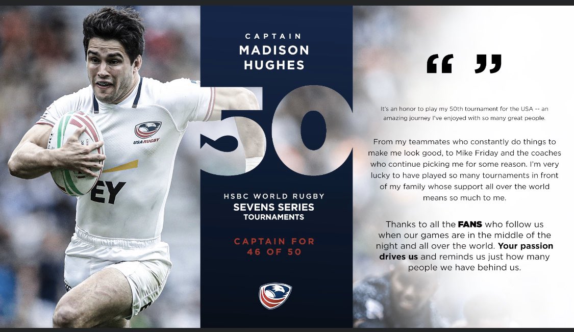 Shogunrugby's tweet photo. Big 🎩 tip to @SamuraiRugby @cinjera (80) and @MadisonHughes15 (50) achieving impressive @OfficialKRU &amp; @USARugby appearance milestones @WorldRugby @NZ_Sevens https://t.co/Fz2ONIbINp