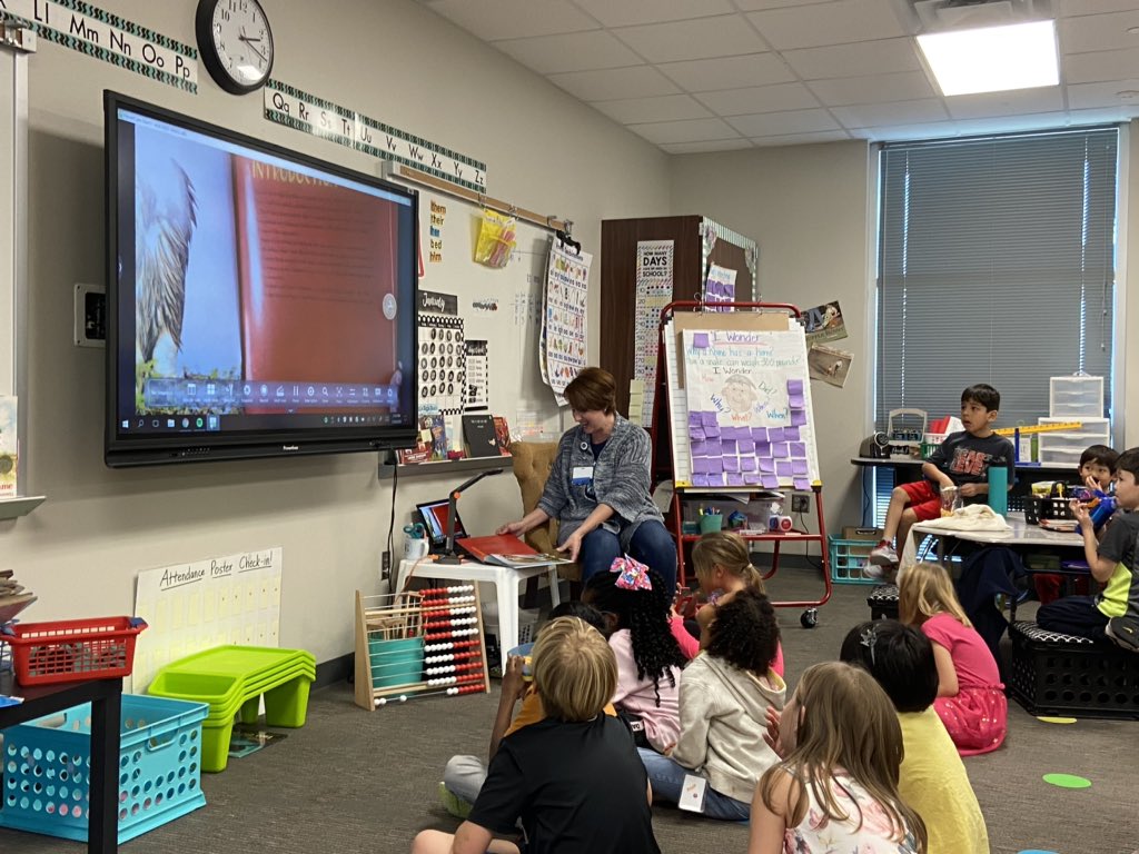 CyFairCFisher's tweet photo. You know itโs 2020 when youโre in a 1st grade class where the T asks โIf a fiction story has an animal fact, how could we know if that is true or not?โ & a child immediately says โYouโd just look it up on your phone!โ โ๐ฑ๐๐ป๐ #TrueStory #OfCourseYouWould #ExploreWells #SmartKid https://t.co/5W7zkNO1eX