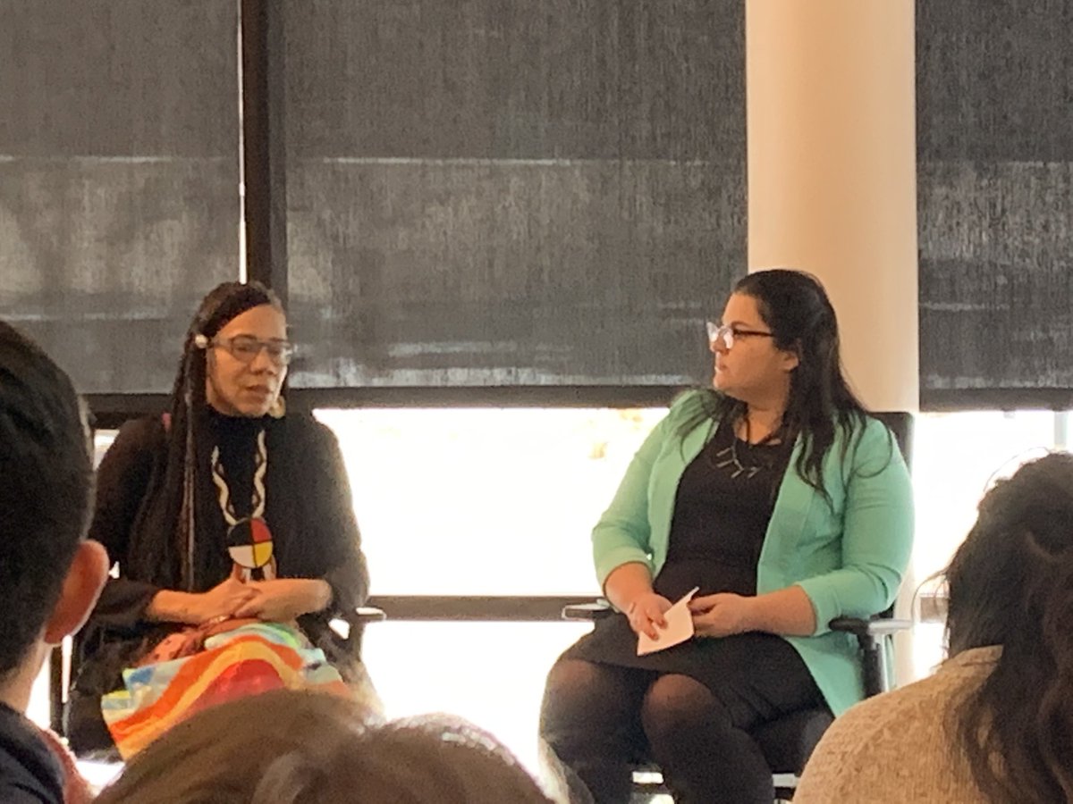 DrMarcoBarker's tweet image. Attending @LiedCenter community conversation with @martharedbone  and Dr. Margaret Huetll on the importance of telling (and hearing) native and indigenous stories. #NativeStories #FirstPeople #FirstNations
