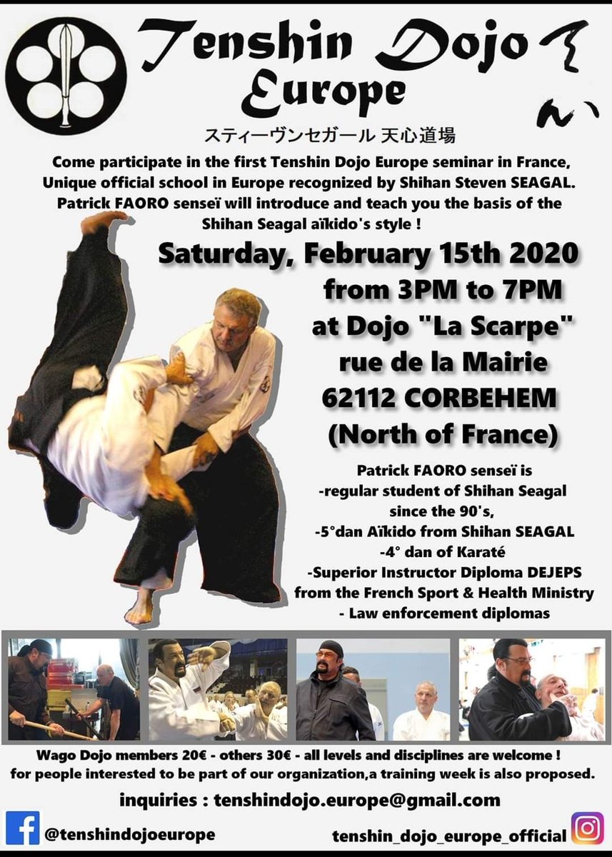 aikidofaoro's tweet photo. #selfdefense #aikido #faoro #wingchun #karate #mma #boxing #aito #martialsarts #stevenseagal #tenshin #tenshinaikido #stevenseagalaikido #seagal #aikidomaster #sensei #shihan #arras #lille #douai #aikidofrance #corbehem #hautsdefrance #スティーヴンセガール #СтивенСигал #Айкидо https://t.co/nu0pBnv8Dh