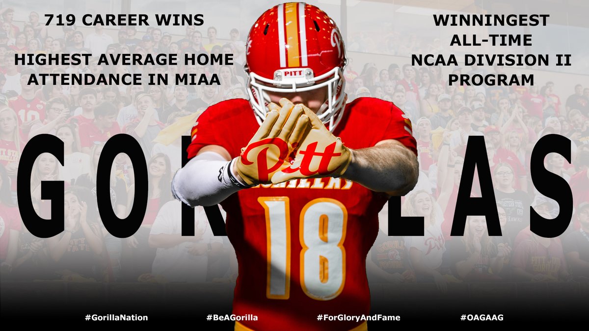 GorillasFB's tweet photo. Signing Day is quickly approaching.  Spring football is right around the corner.

So let us ask you this, #GorillaNation.  Who is ready for some Gorilla Football?

#BeAGorilla #ForGloryAndFame #OAGAAG https://t.co/7kVd8VCG15