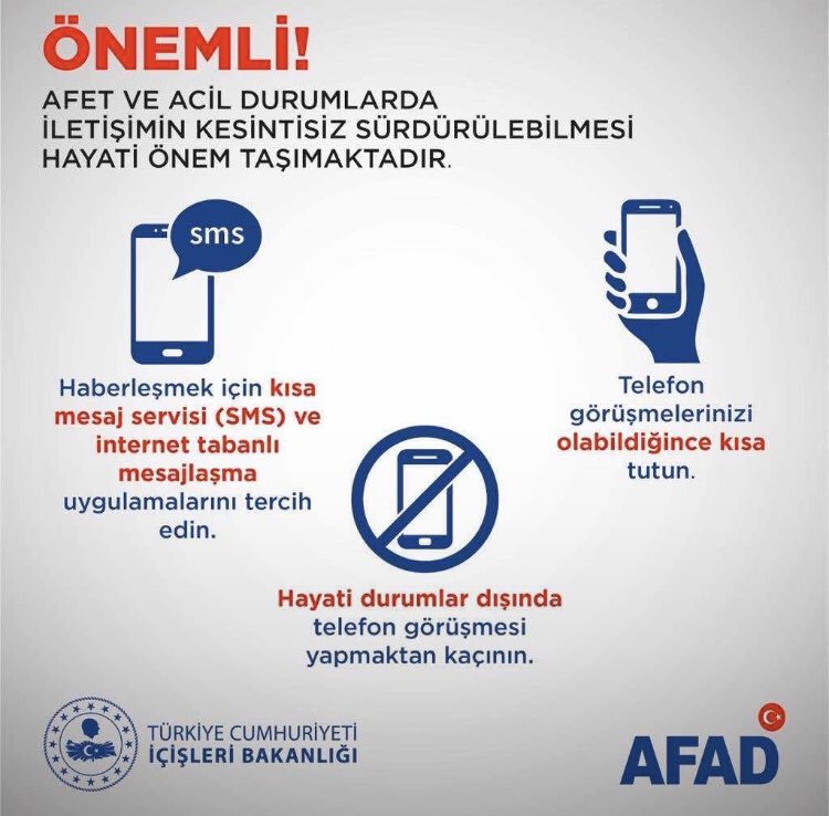 ÖNEMLİ ‼️ #deprem