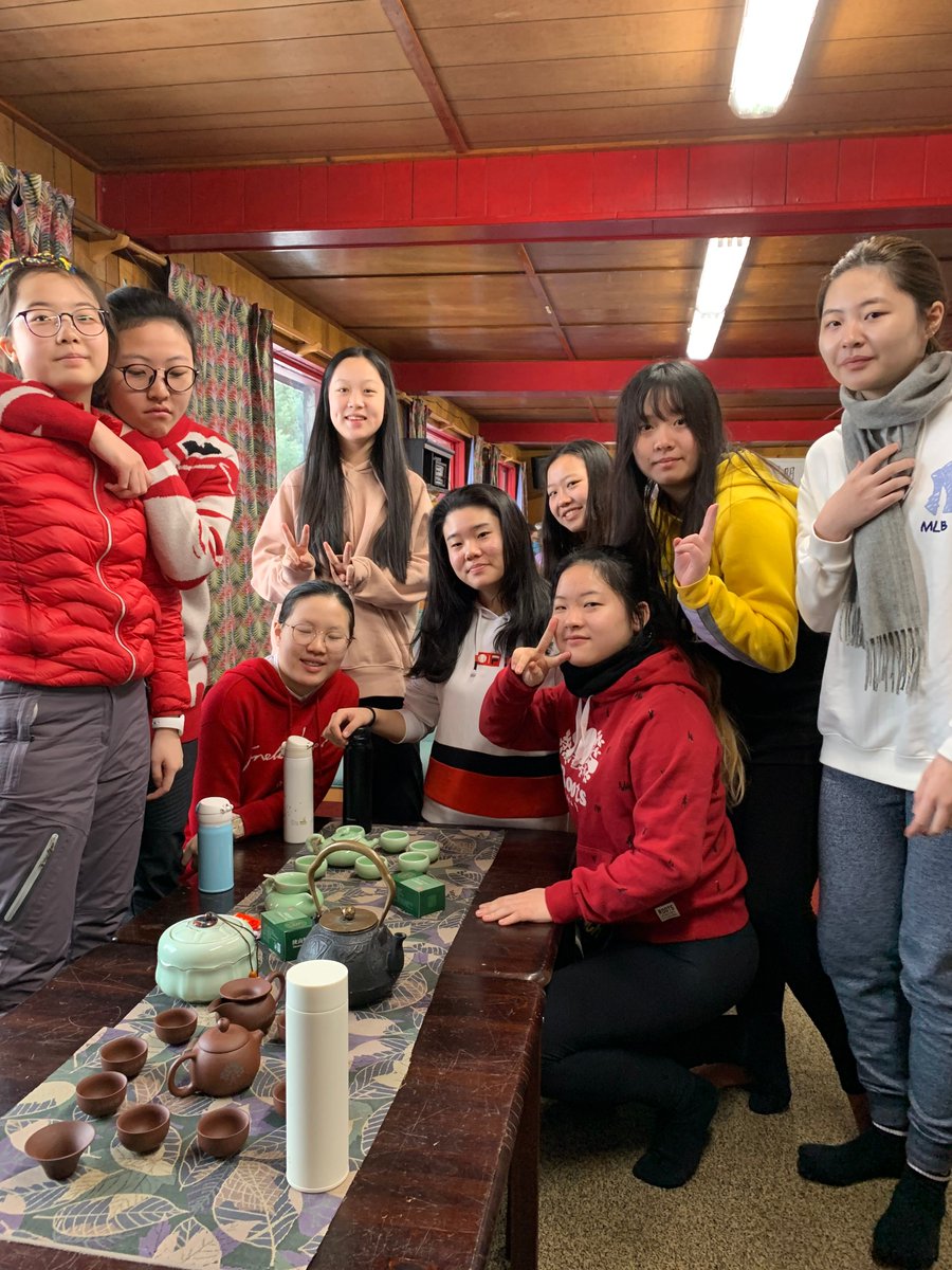 trafalgarcastle's tweet photo. The last day of camp was filled with fun and excitement as students participated in a winter carnival and rang in the Lunar New Year with a lovely tea service. #beyondthecastle #lunarnewyear #camp #sisterhood #community https://t.co/j7SkNR8QVw