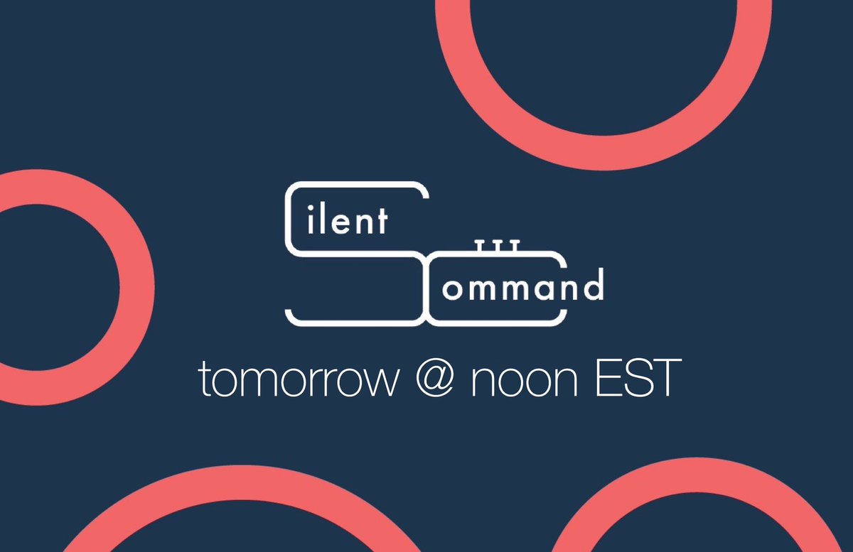 SiCommand's tweet image. Big things coming...tomorrow at noon! 👀