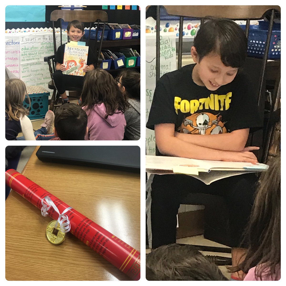 Learning about the Chinese New Year from our resident expert. Happy Year of the Rat! 🐀 <a href="/BarleySheafFRSD/">Barley Sheaf</a>