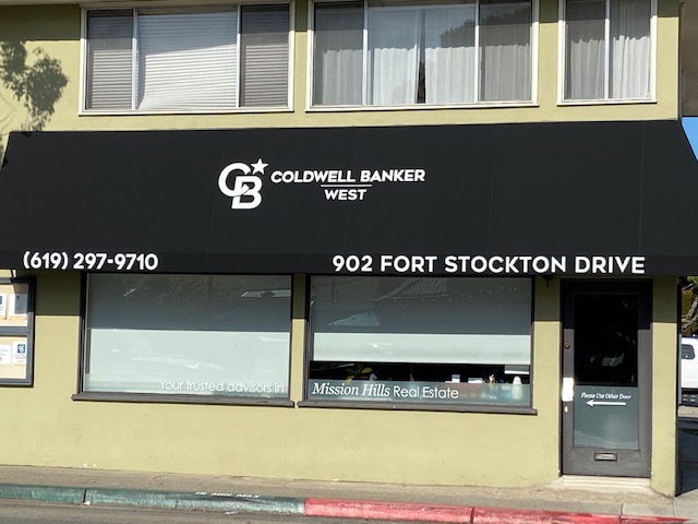 celestedunn's tweet image. Our new awnings are up! 
Come see me at the corner of Fort Stockton and Goldfinch, and we'll go grab a coffee at Meshuggah Shack! #ColdwellBankerWest #realtorlife #RealEstate #lovemyclients