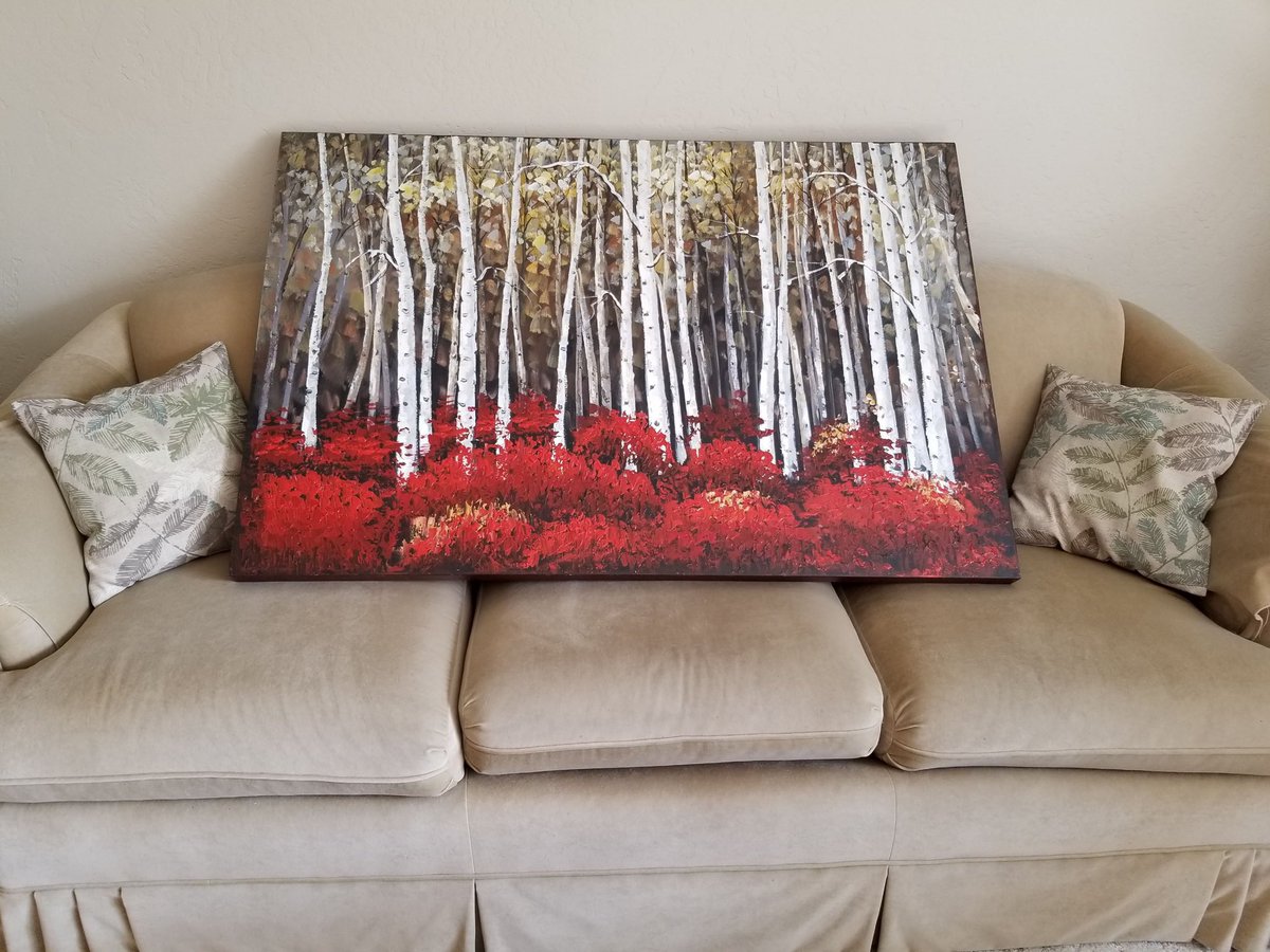 Auction item: 47*31 inches picture.