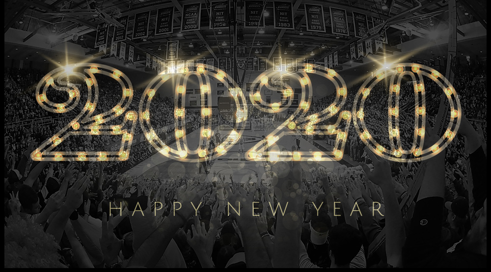 SBU_External's tweet photo. Wolf Pack: Tomorrow is GAME DAY! We will celebrate your first game of 2020 with a New Year's party at the game. Arrive early and get all of your gear in the downstairs student hallway of the RC as long as supplies last! #Unfurl @TeamBonas https://t.co/U6rbVs2c9r