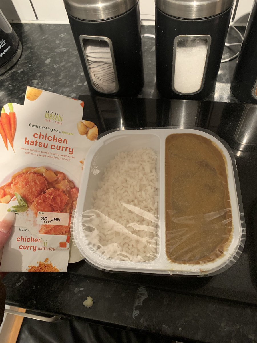 abbie__bishop's tweet photo. @Wasabi_UK ermmm 😕 think you’ve forgotten my chicken in my chicken katsu curry! 😫☹️ https://t.co/iyR764iSuK