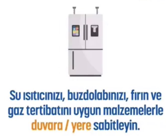 mekikler's tweet photo. Deprem öncesi gerekli önlemleri alarak yol açacağı hasarların önüne geçebilirsiniz. #deprem #elazığ https://t.co/8ADtRZXCKI