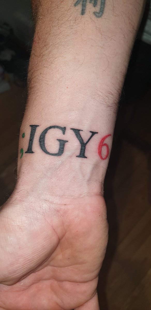 iammikesutton's tweet photo. Latest ink #IGY6 #Personal https://t.co/taIYBGlu1H